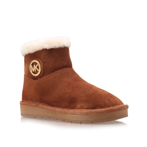 cognac michael kors vachtlaarzen winter ankle boot|Michael kors winter boots + FREE SHIPPING .